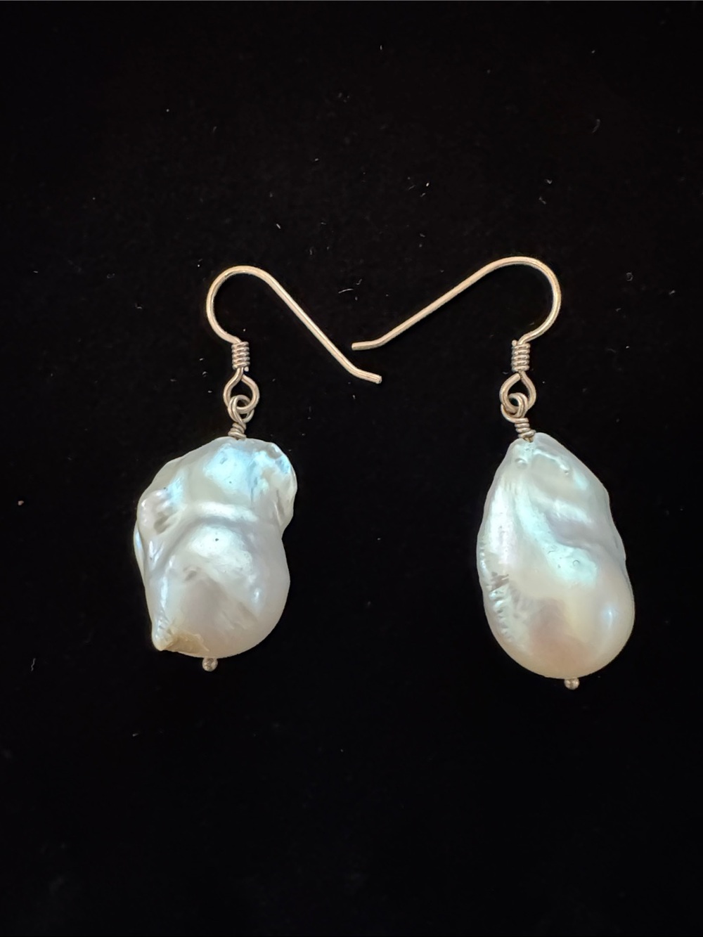 Unbranded Baroque Style Pearl Drop Earrings